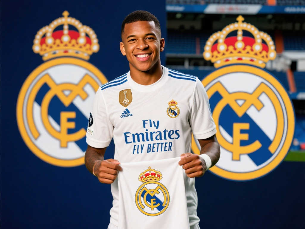 姆巴佩加盟皇马：高薪锁定五年合同